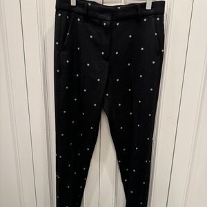 SportMax by Max Mara polka dot wool work pant